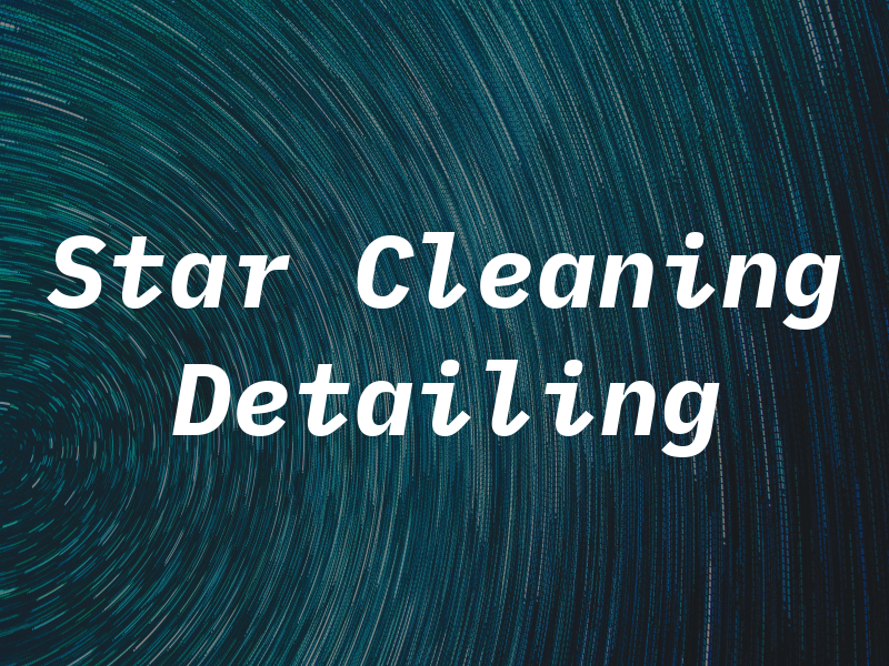 5 Star Cleaning and Detailing