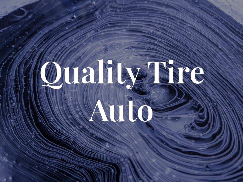 M J Quality Tire & Auto