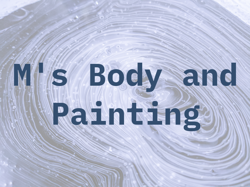 M's Body and Painting