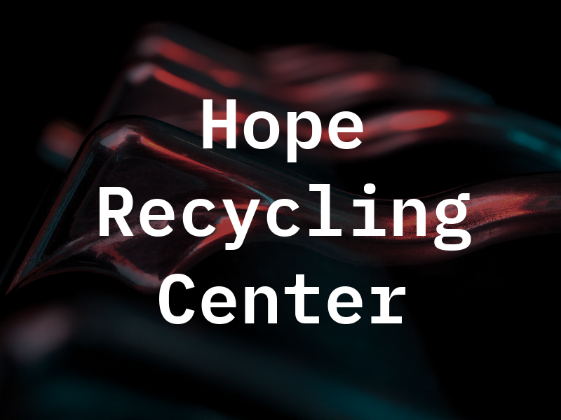 Mt Hope Recycling Center