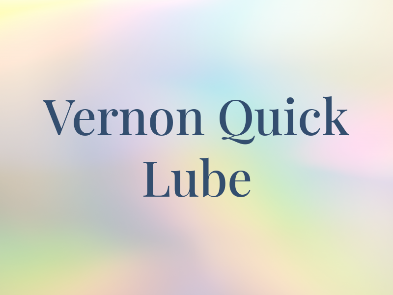 Mt Vernon Quick Lube