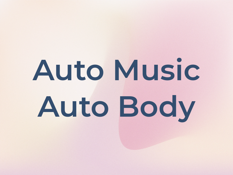 Mvp Auto Music y Auto Body