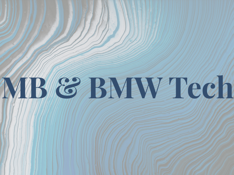 MB & BMW Tech