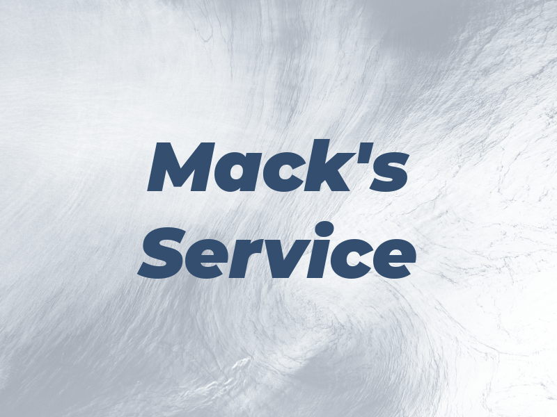 Mack's Service