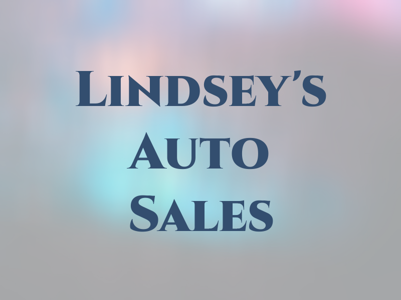 Mac Lindsey's Auto Sales