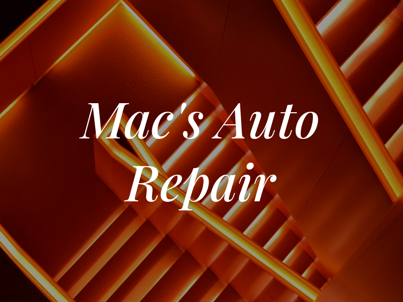 Mac's Auto Repair