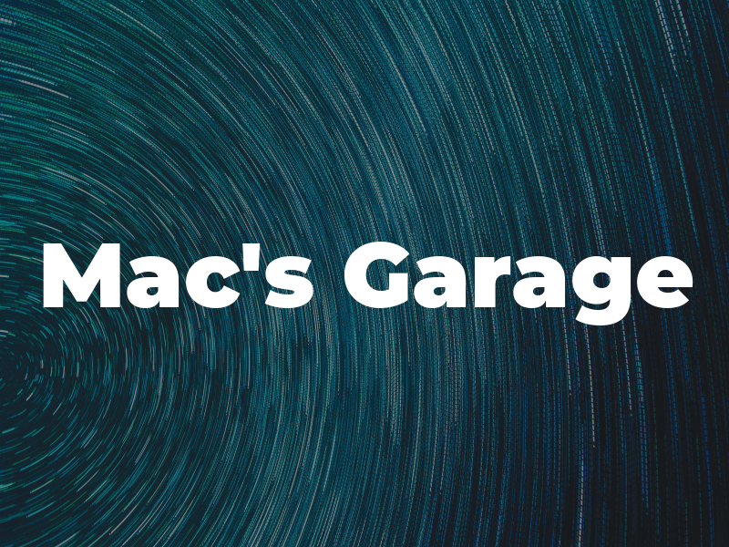 Mac's Garage