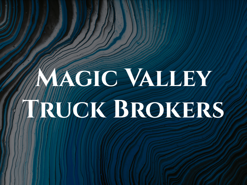 Magic Valley Truck Brokers Inc