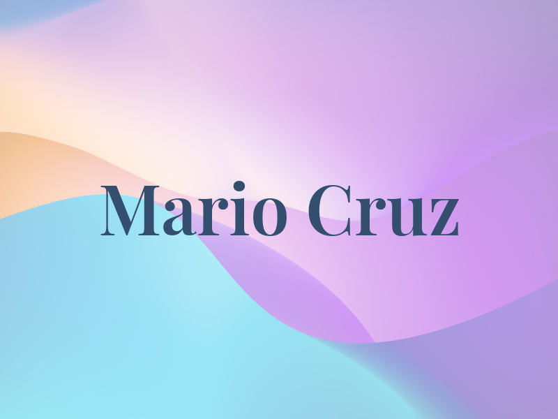 Mario Cruz