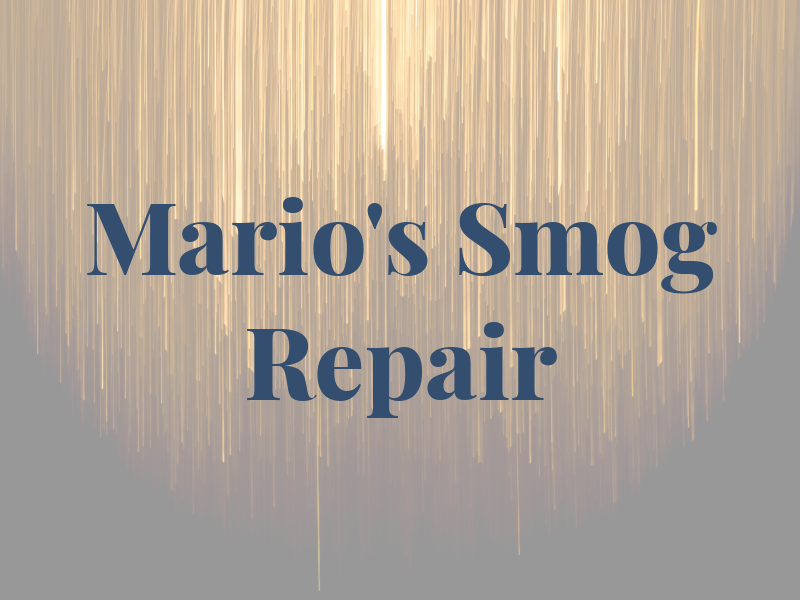 Mario's Smog & Repair