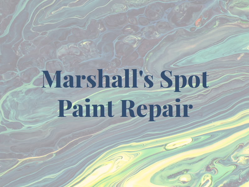 Marshall's Spot Paint & Repair