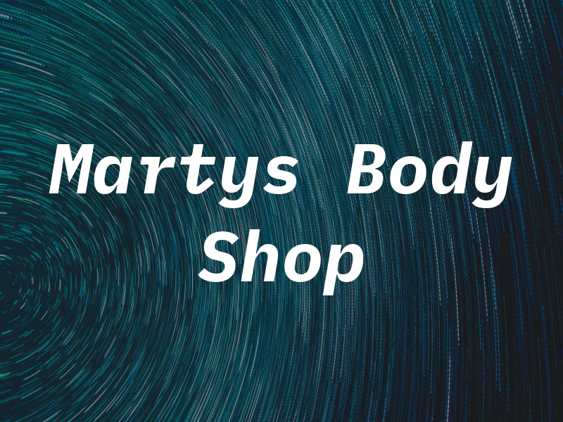 Martys Body Shop