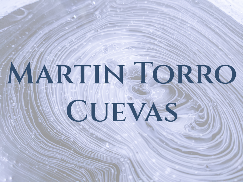 Martin Del Torro Cuevas