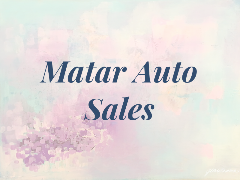 Matar Auto Sales LLC