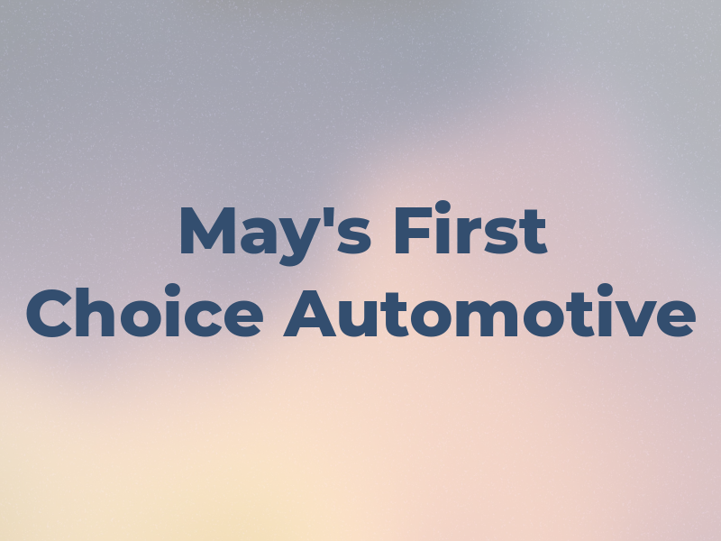 May's First Choice Automotive