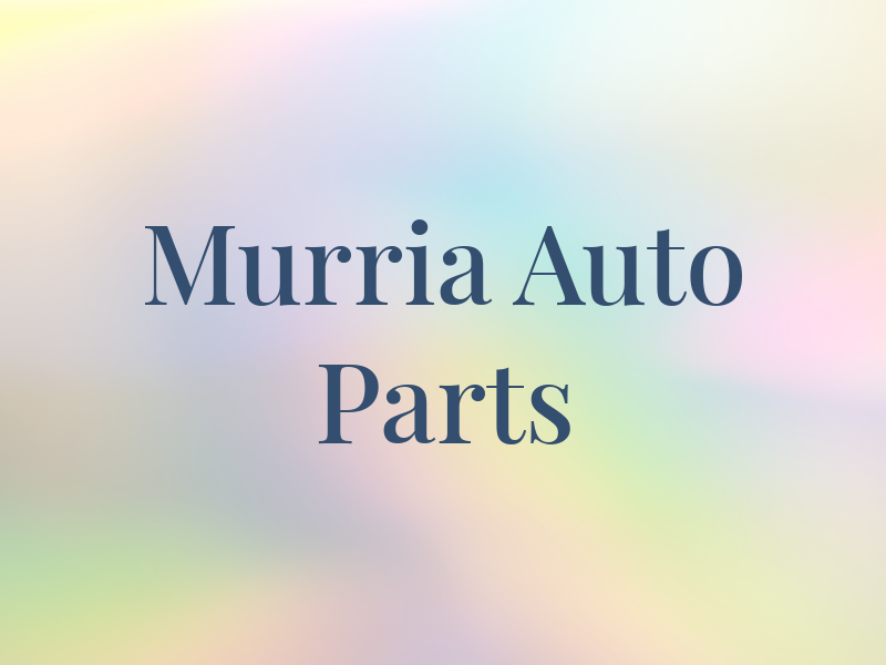 Mc Murria Auto Parts