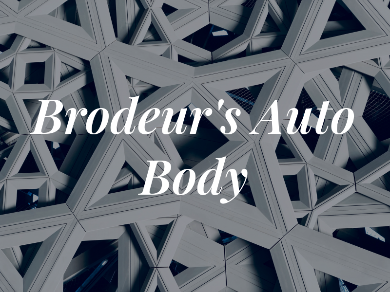 Mc Brodeur's Auto Body