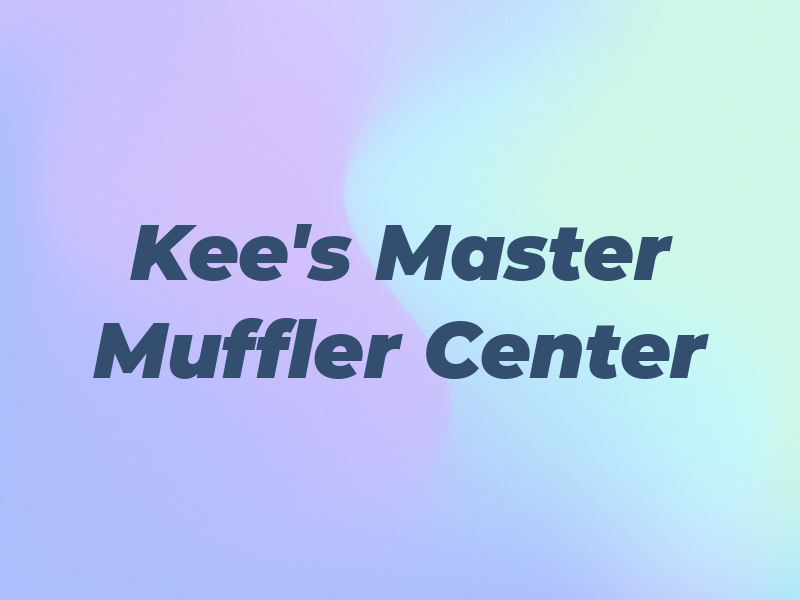Mc Kee's Master Muffler Center