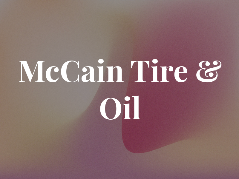 McCain Tire & Oil