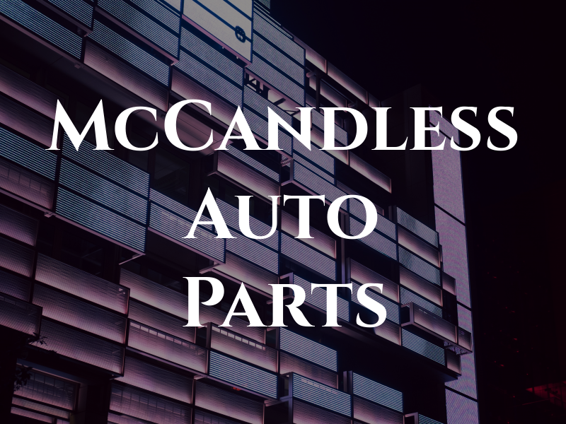 McCandless Auto Parts Inc