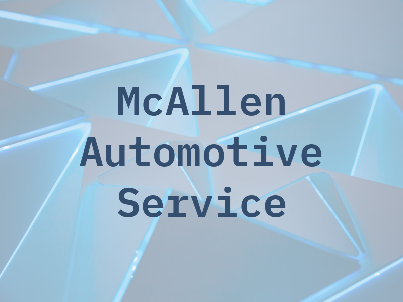 McAllen Automotive Service