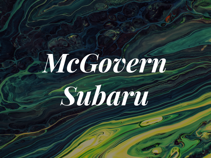 McGovern Subaru