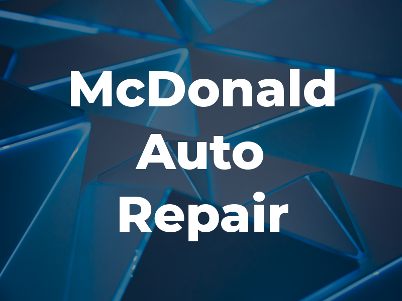 McDonald Auto Repair