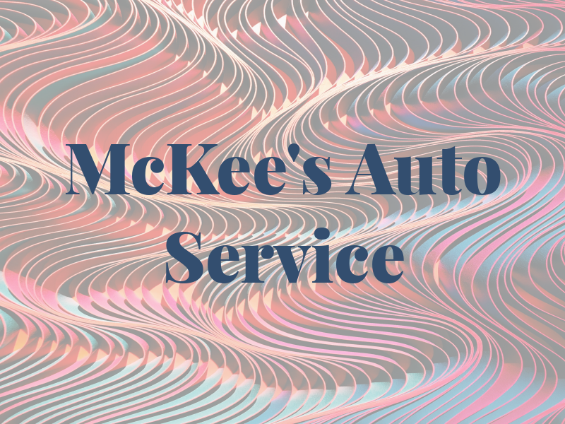McKee's Auto Service