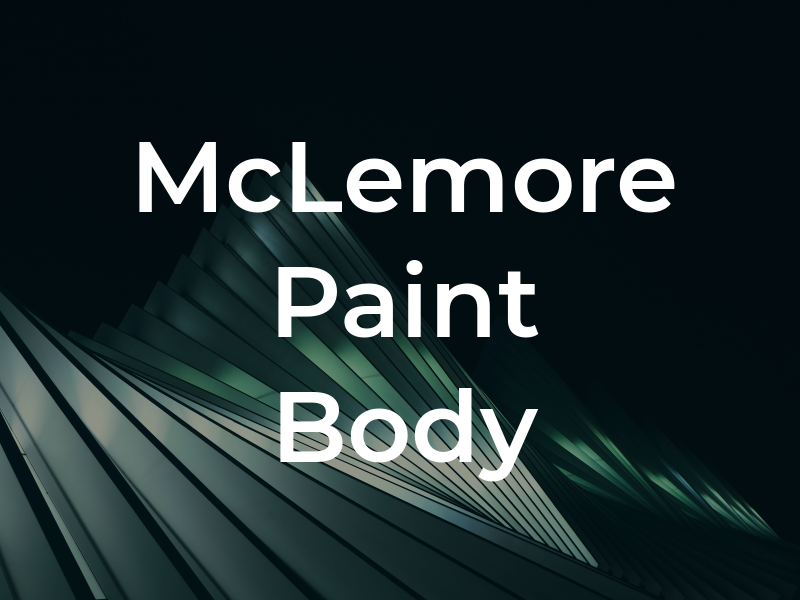McLemore Paint and Body