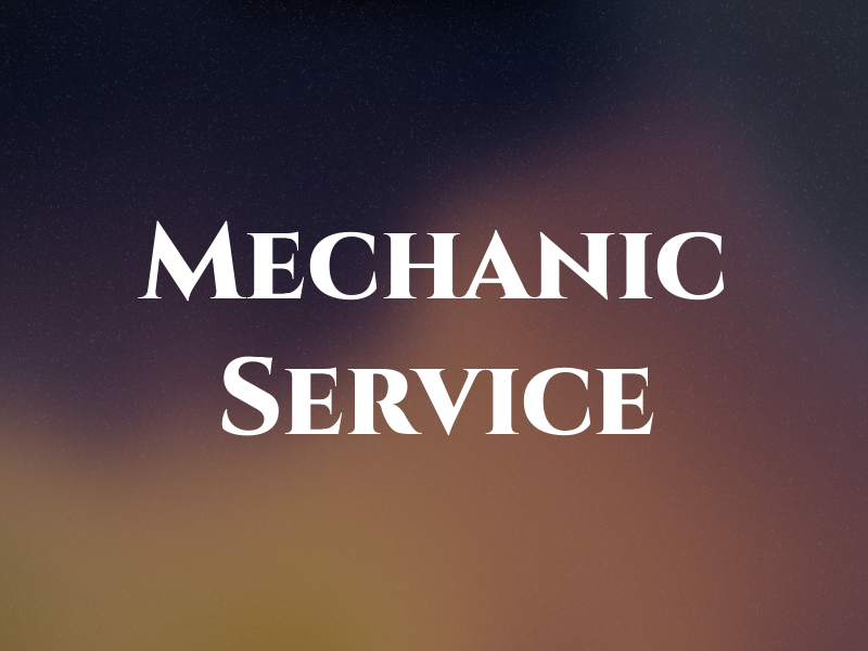 Mechanic Service