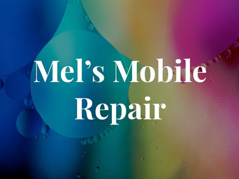 Mel's Mobile RV Repair