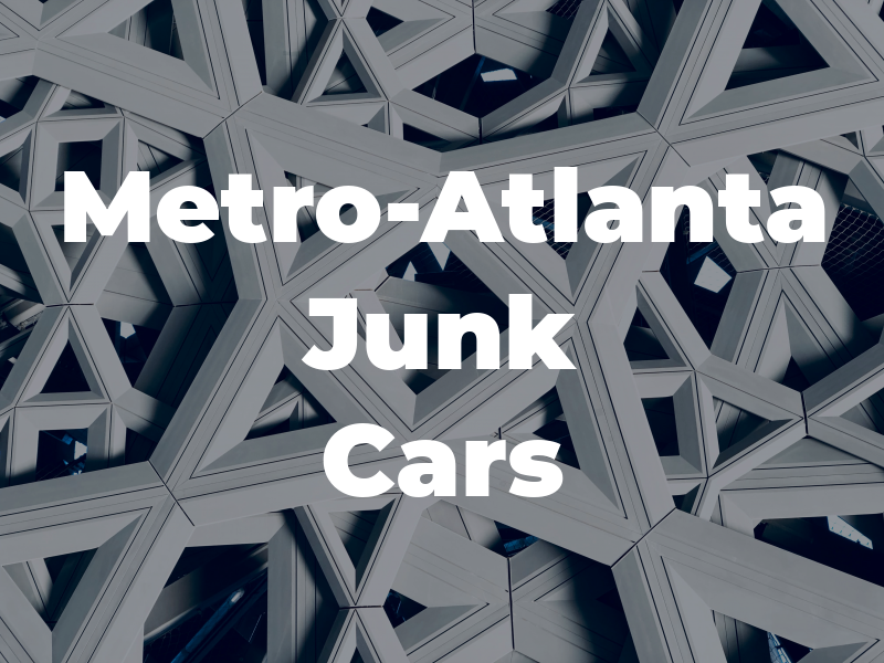 Metro-Atlanta Junk Cars
