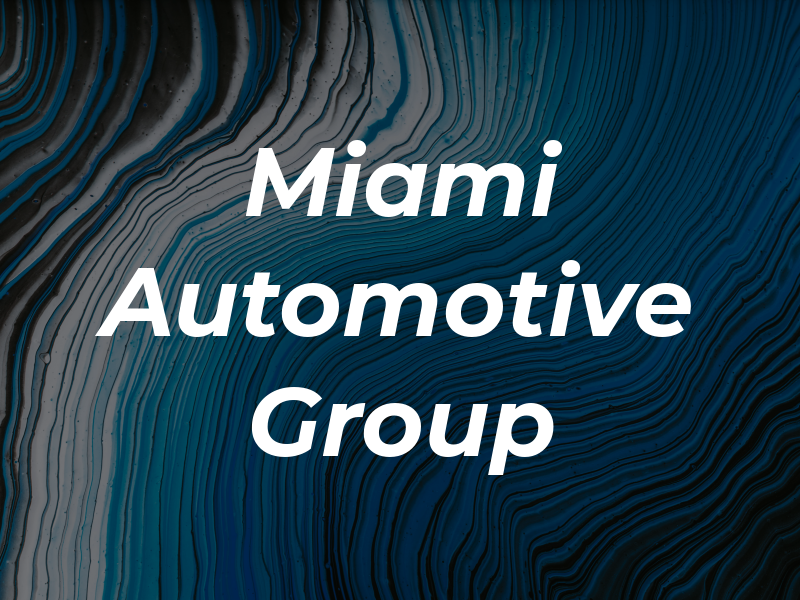Miami Automotive Group