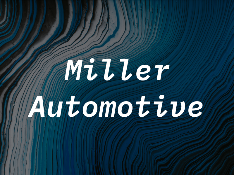 Miller Automotive