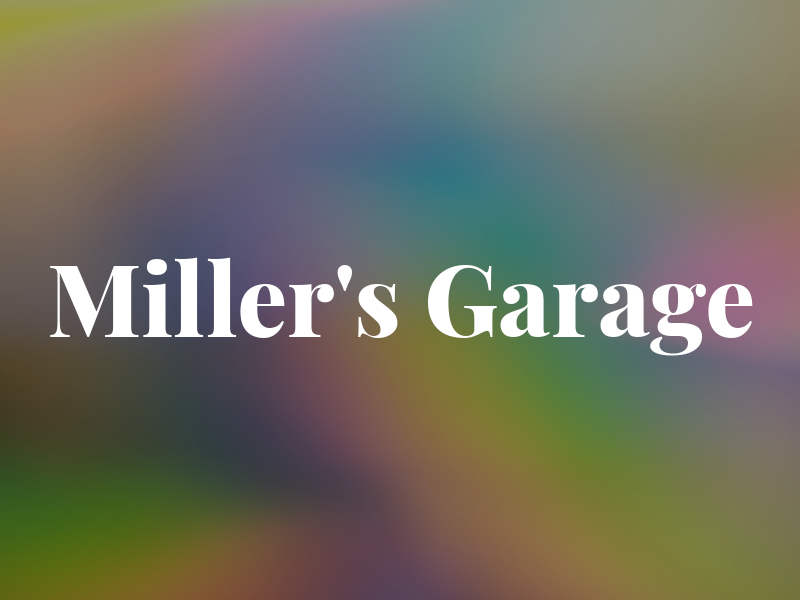 Miller's Garage