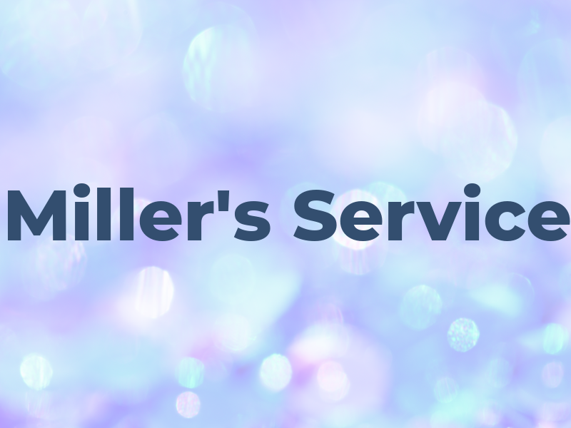 Miller's Service