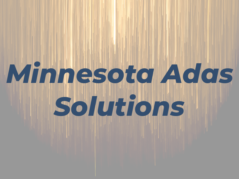 Minnesota Adas Solutions