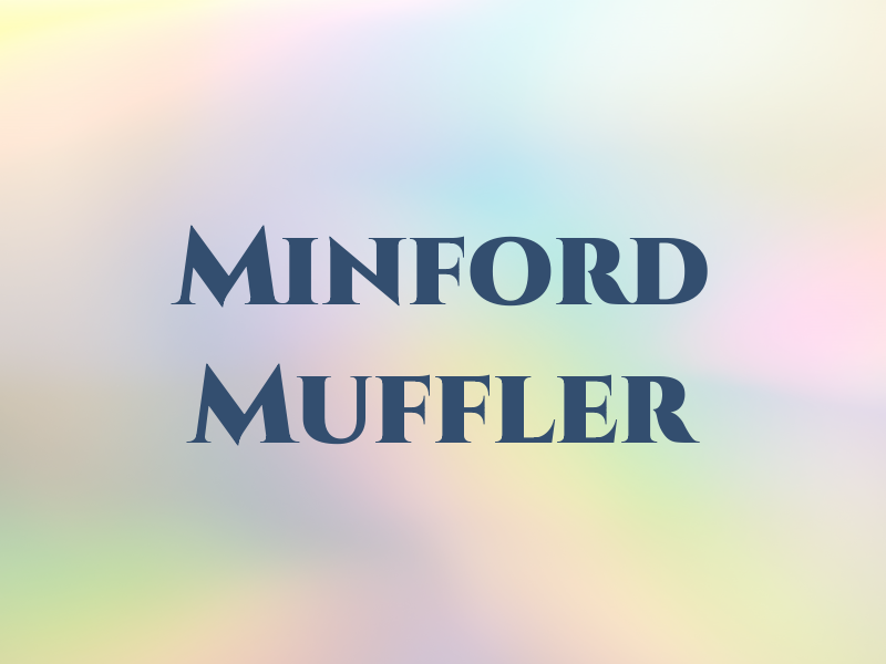 Minford Muffler