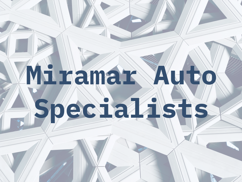 Miramar Auto Specialists