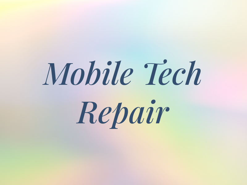 Mobile Tech Rv Repair