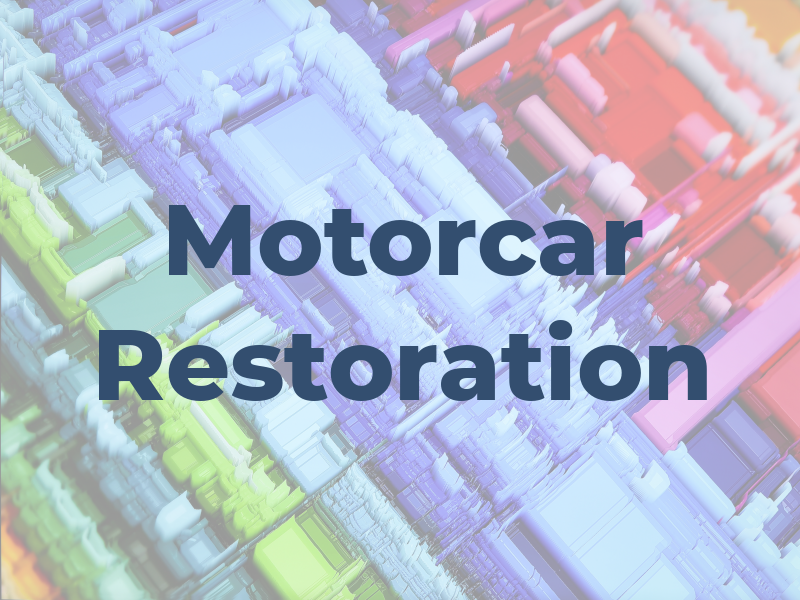 Motorcar Restoration