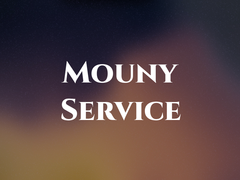 Mouny Service