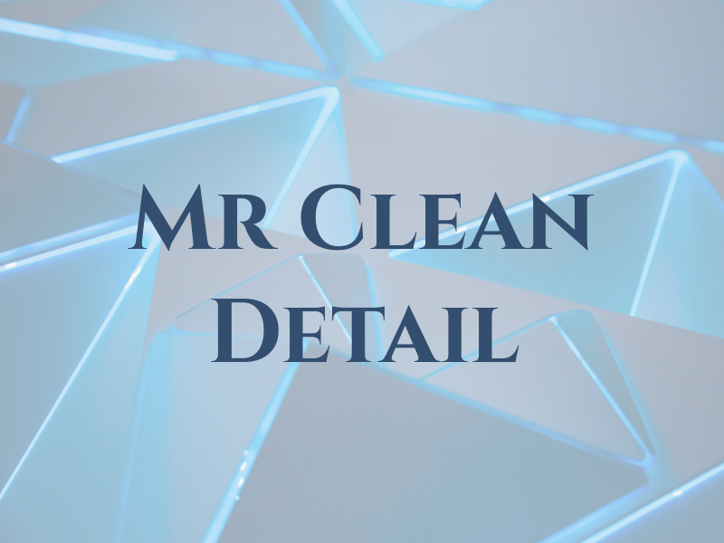 Mr Clean Detail