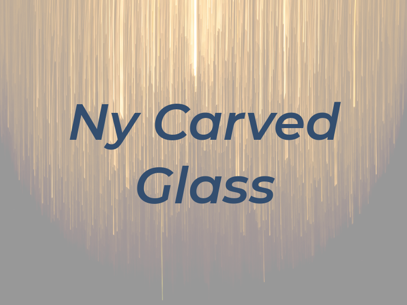 Ny Carved Glass