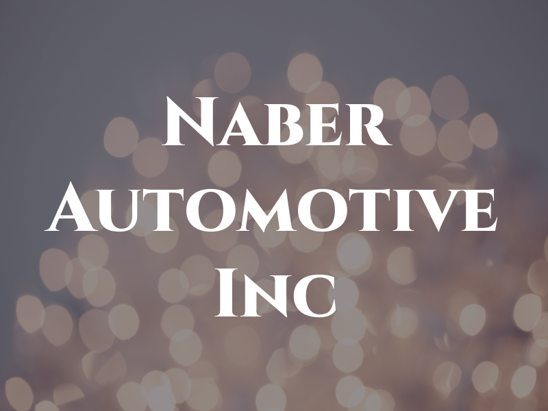 Naber Automotive Inc