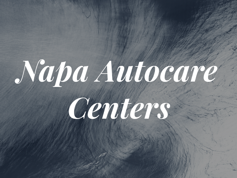 Napa Autocare Centers