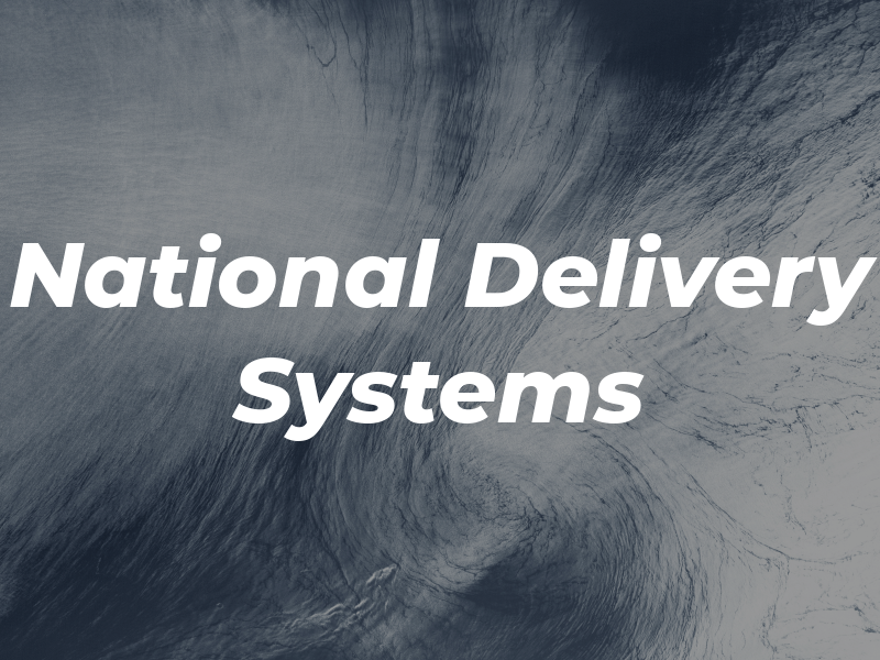 National Delivery Systems