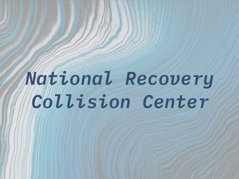National Recovery Collision Center