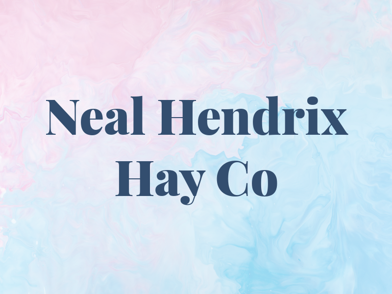 Neal Hendrix Hay Co