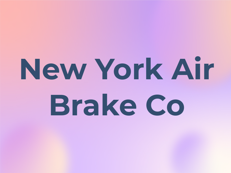 New York Air Brake Co